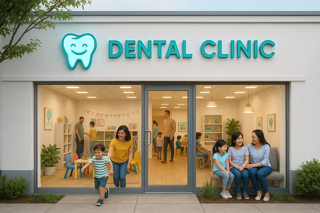 Inspirasi Desain Fasad Ruko 1 Lantai untuk Klinik (Gigi)