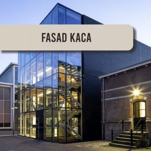 Jasa Fasad Ruko Kaca