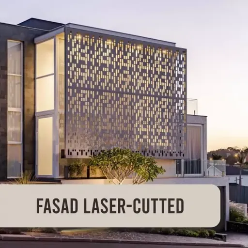 Jasa Fasad Ruko Laser Cutting