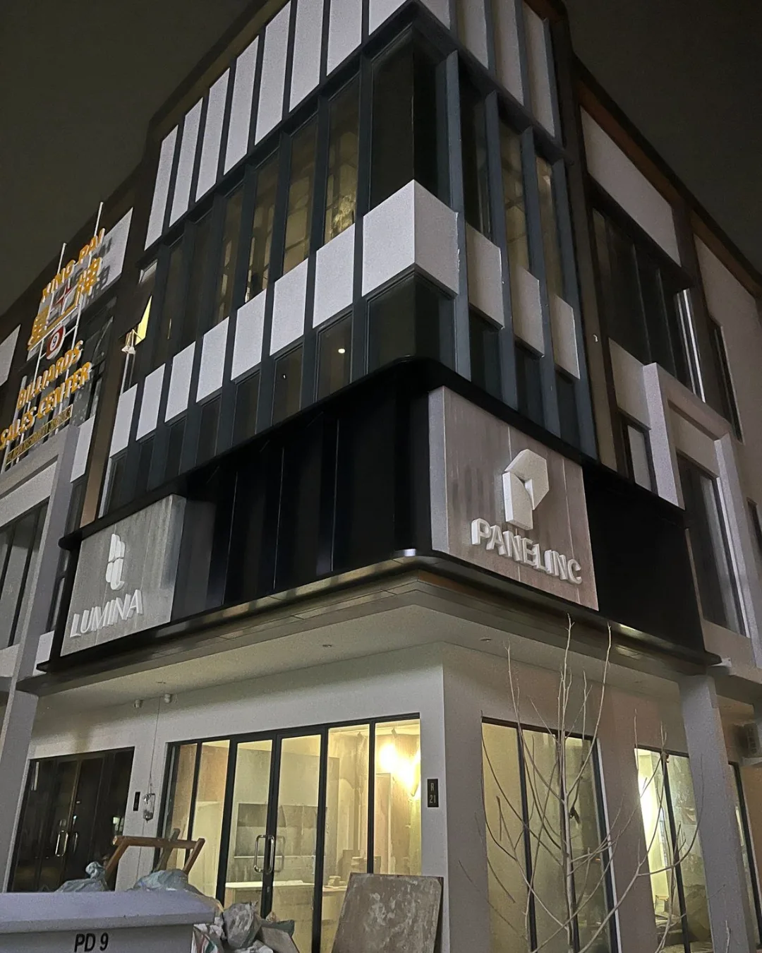 Studi Kasus Fasad Ruko LUMINA. PANELINC di BSD, Transformasi Modern & Elegan